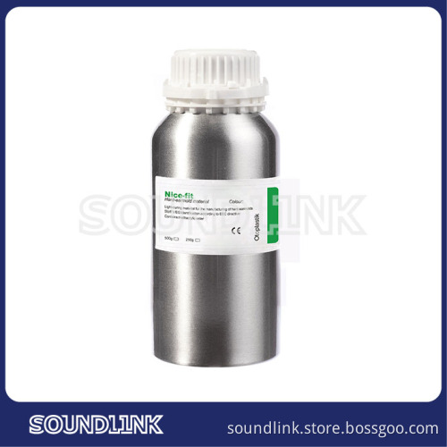 500g 250g UV light polymerisation earphone model material